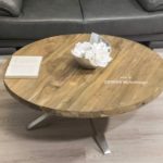 Runder Couchtisch aus Holz